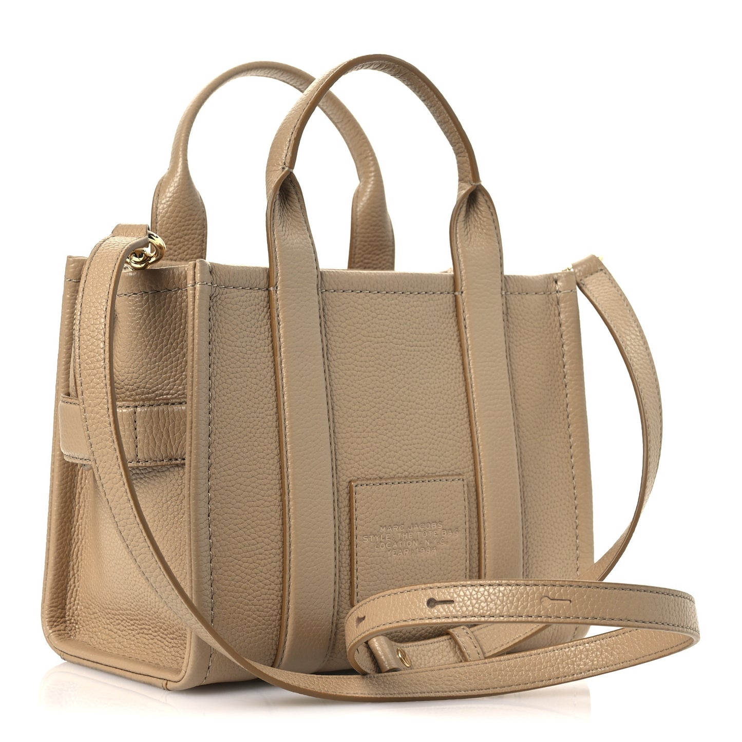 Grained Calfskin Small The Tote Camel