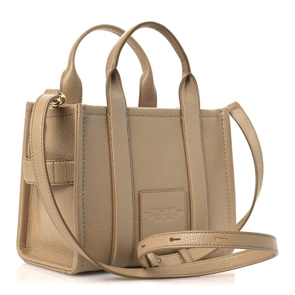 Marc Jacobs Grained Calfskin Small The Tote Camel 3 of 10