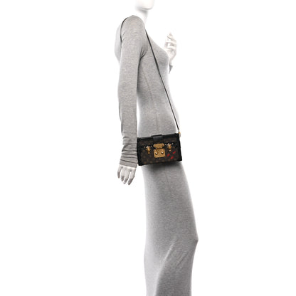 Louis Vuitton Monogram Petite Malle Black 2 of 11