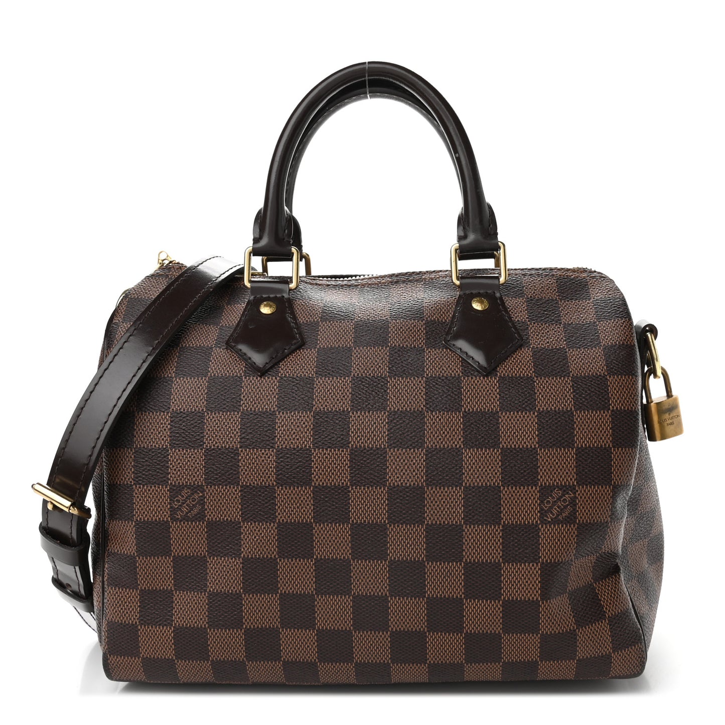 Damier Ebene Speedy Bandouliere 25