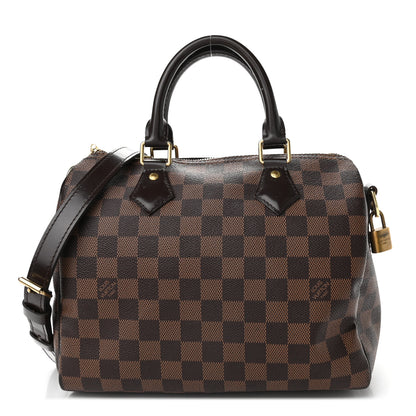 Louis Vuitton Damier Ebene Speedy Bandouliere 25 1 of 11