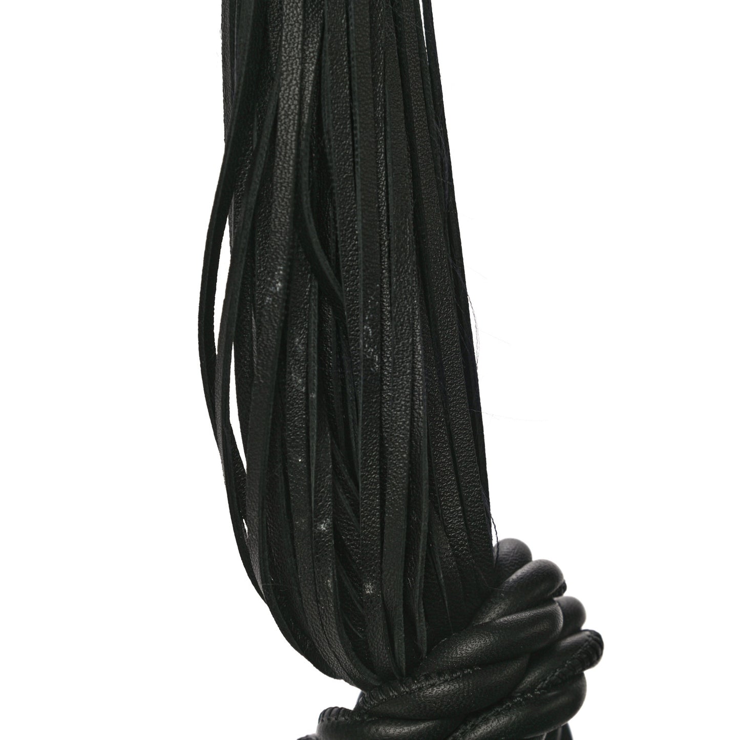 Calfskin The Rope Crossbody Bag Black