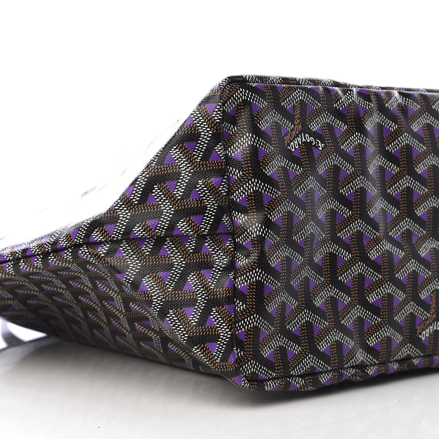 Goyardine Saint Louis Claire Voie PM Black Violet