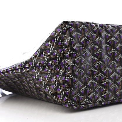 Goyard Goyardine Saint Louis Claire Voie PM Black Violet 6 of 8