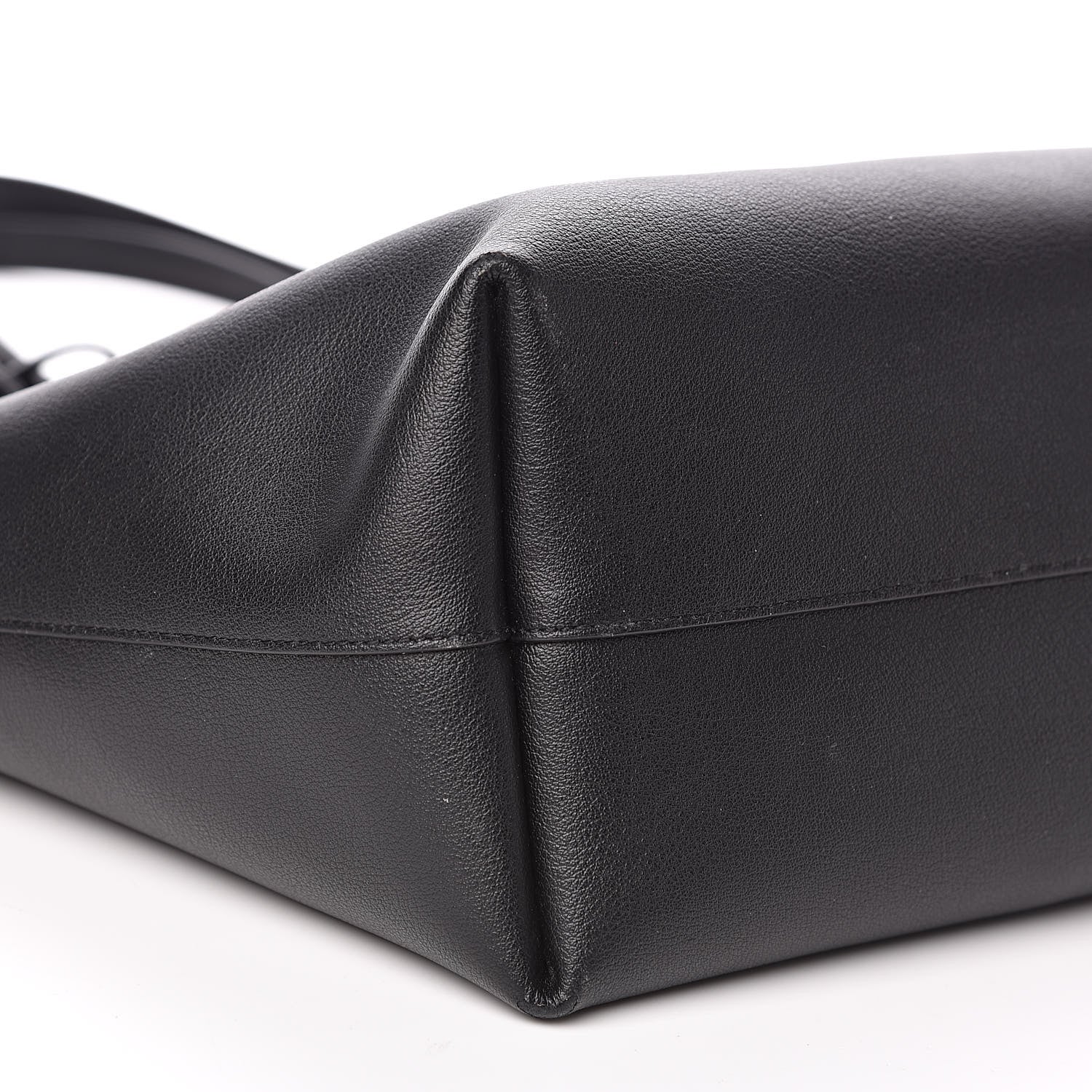 Saint Laurent Calfskin Large Shopping Tote Black 8 of 11
