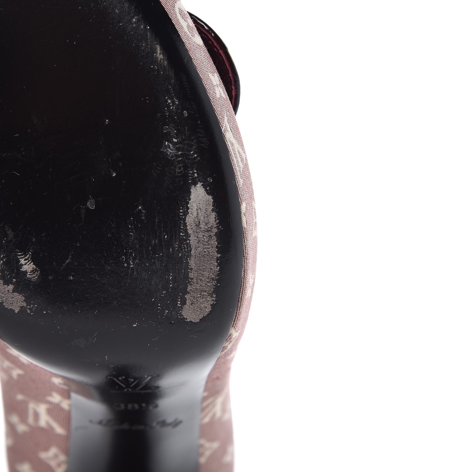 Louis Vuitton Monogram Idylle Judy Open Toe Pumps 38.5 Sepia 11 of 11