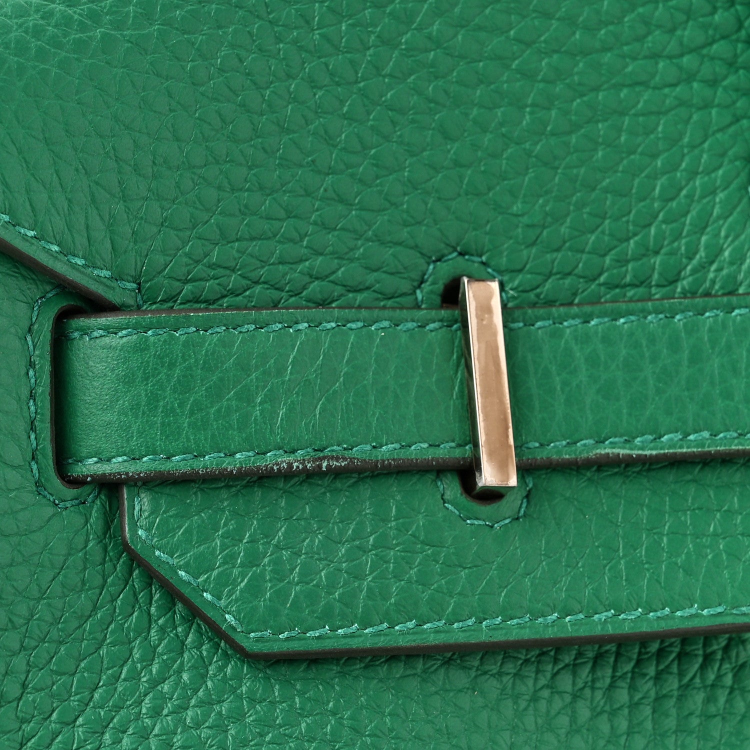 Hermes Togo Verso Birkin 35 Vert Vertigo Canopee 13 of 13
