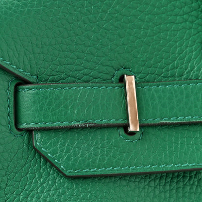 Hermes Togo Verso Birkin 35 Vert Vertigo Canopee 13 of 13