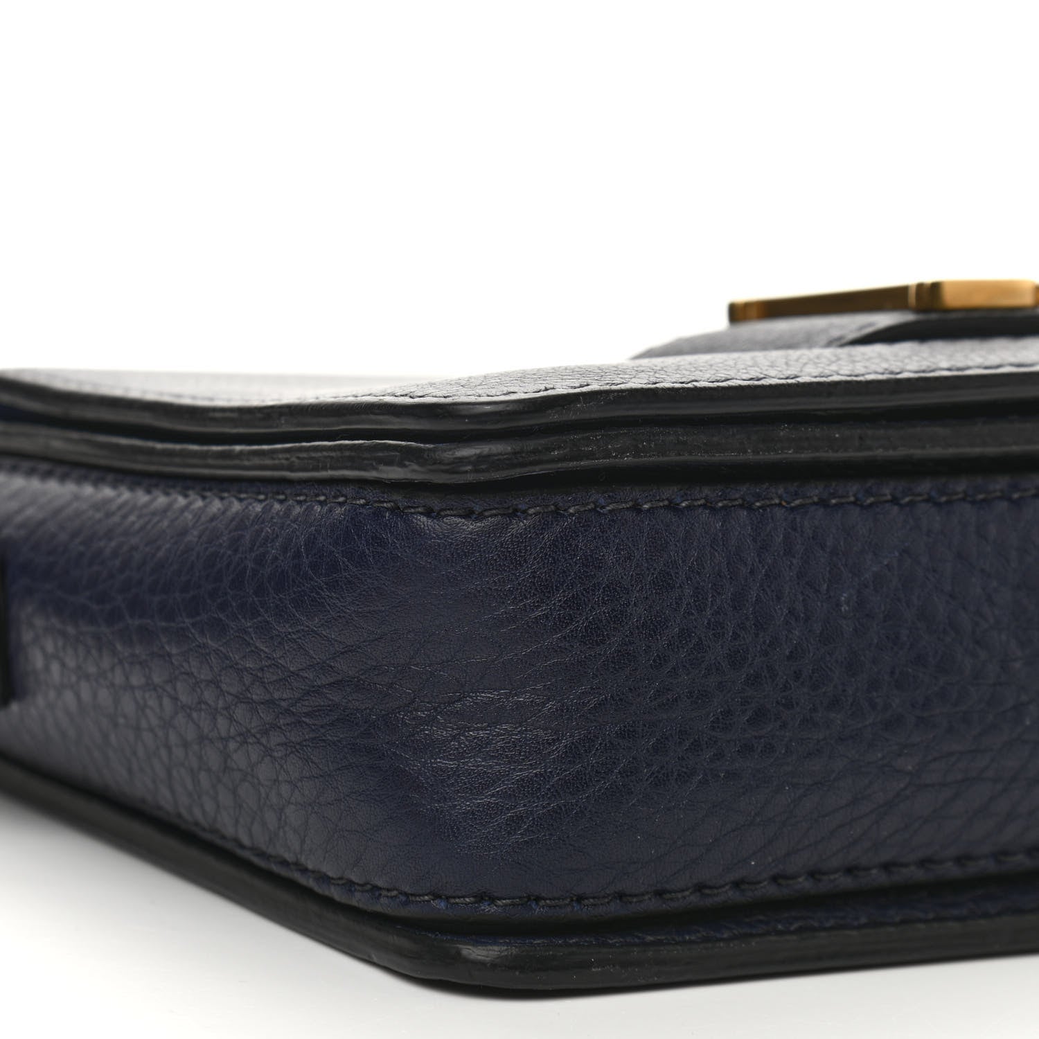 Christian Dior Grained Calfskin Dio(r)evolution Flap Bag Navy Blue 8 of 11