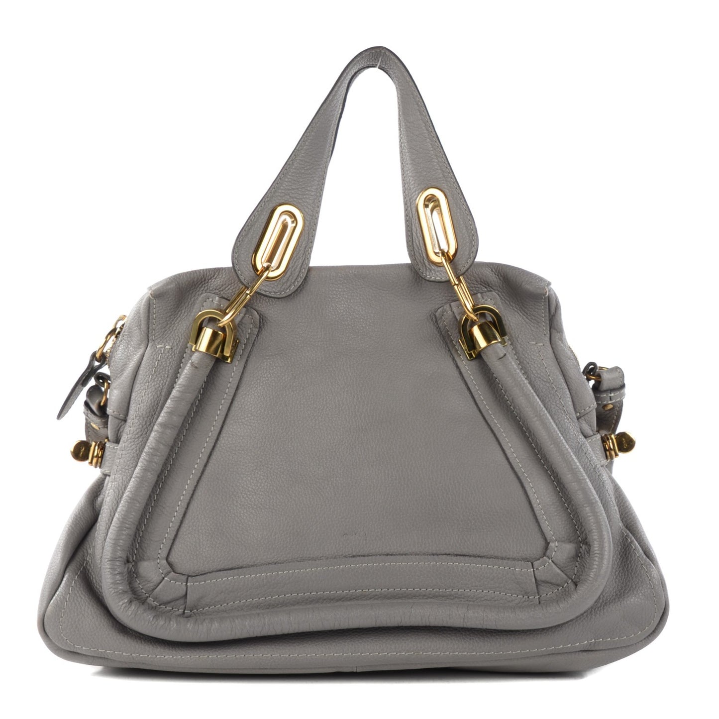 Calfskin Small Paraty Cashmere Grey