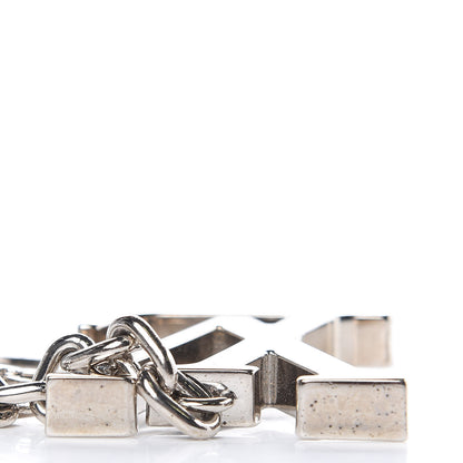 Louis Vuitton LV Initials Key Holder Silver 3 of 4