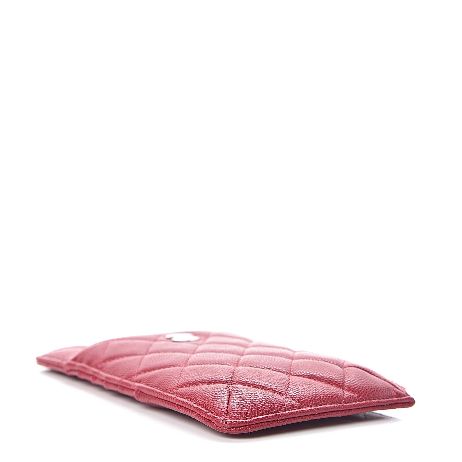 Chanel Caviar Quilted Classic iPhone Pouch Pink 4 of 8