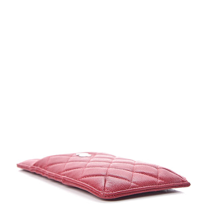 Chanel Caviar Quilted Classic iPhone Pouch Pink 4 of 8