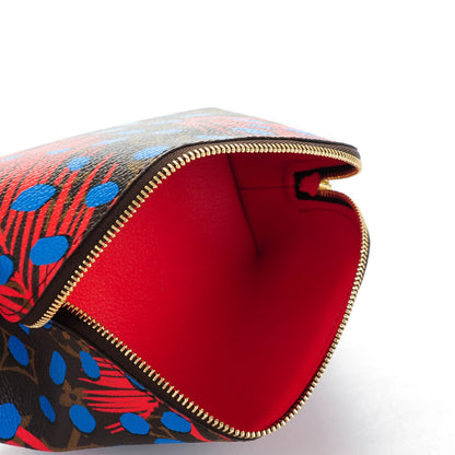 Louis Vuitton Monogram Jungle Dots Cosmetic Pouch Coquelicot Denim 5 of 7