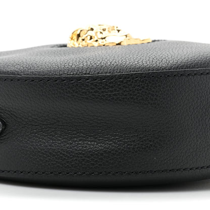 Versace Calfskin La Medusa Round Camera Bag Black 8 of 8