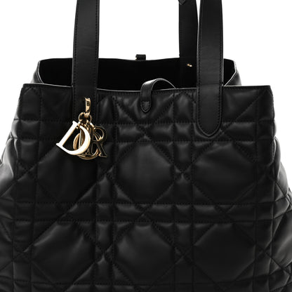 Christian Dior Calfskin Macrocannage Large Toujours Black 8 of 11
