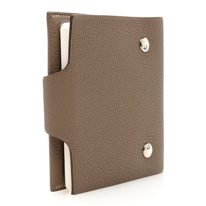 Hermes Togo Ulysse Mini Notebook Etoupe 3 of 8