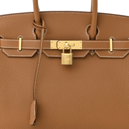 Hermes Togo Birkin 30 Gold 8 of 11