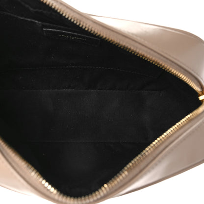 Saint Laurent Calfskin Matelasse Monogram Lou Camera Bag Dark Beige 4 of 7