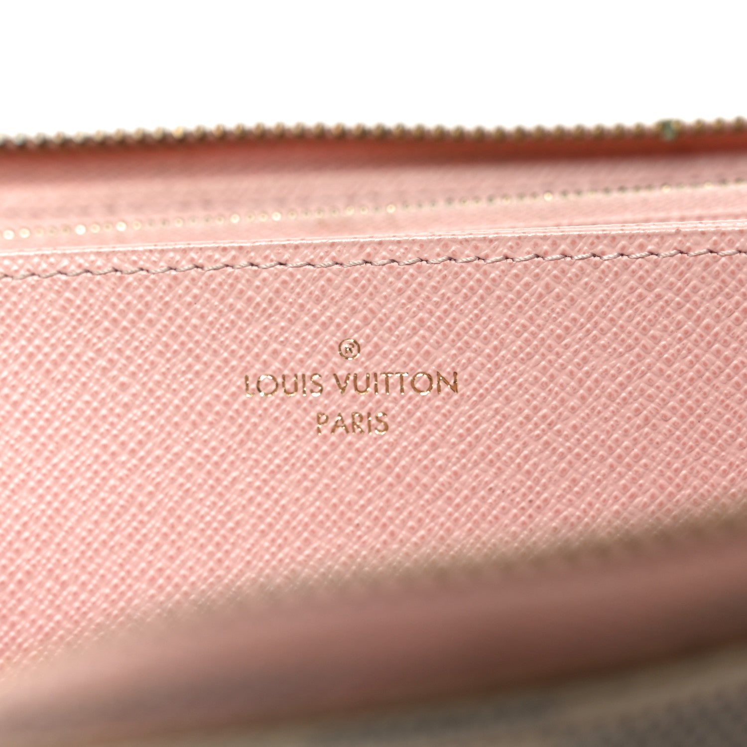 Louis Vuitton Damier Azur Zippy Wallet Rose Ballerine 6 of 9
