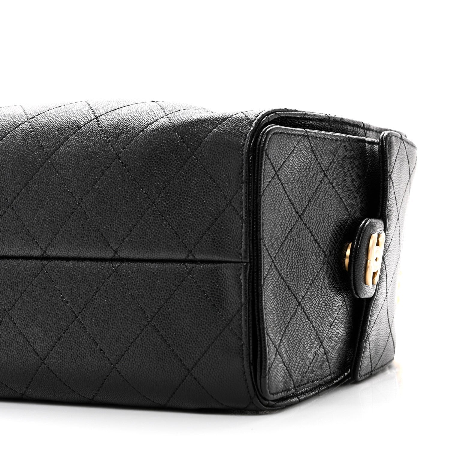 Chanel Caviar Quilted Small Chanel 25 Handbag Black 10 of 11