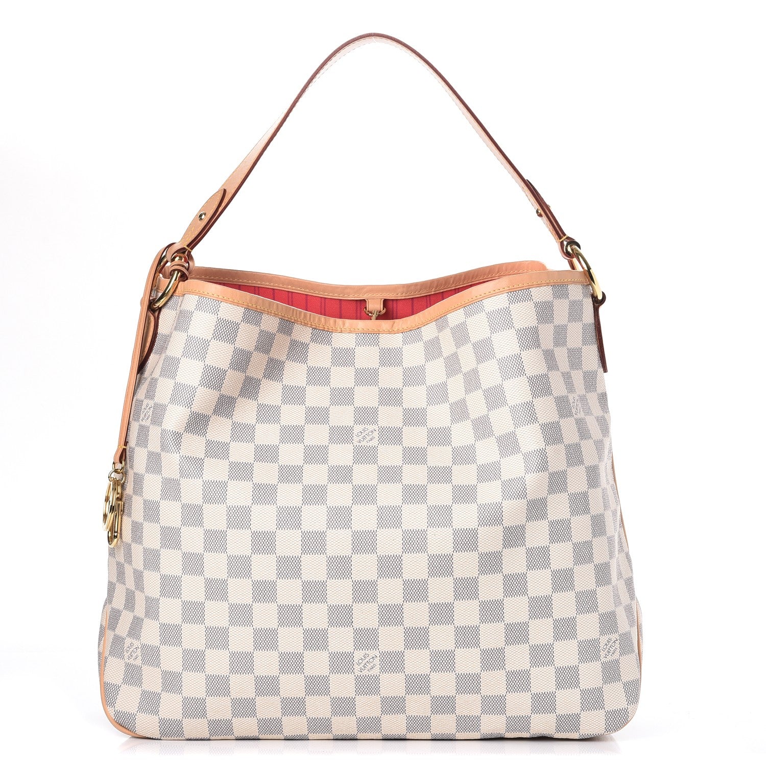 Louis Vuitton Damier Azur Delightful MM Pink 1 of 7