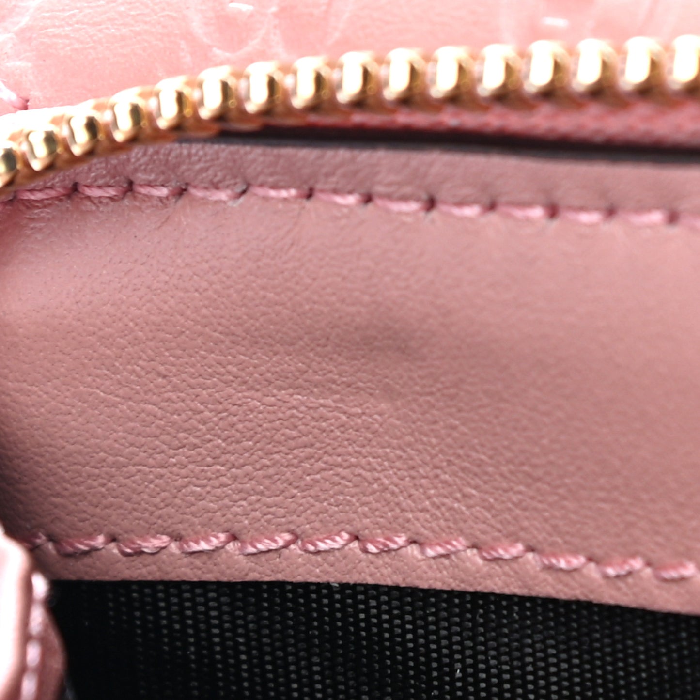 Soft Microguccissima Continental Zip Wallet Soft Pink