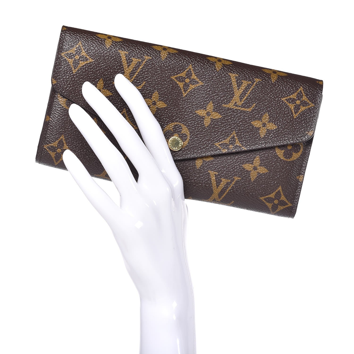 Louis Vuitton Monogram Sarah Wallet NM 2 of 7