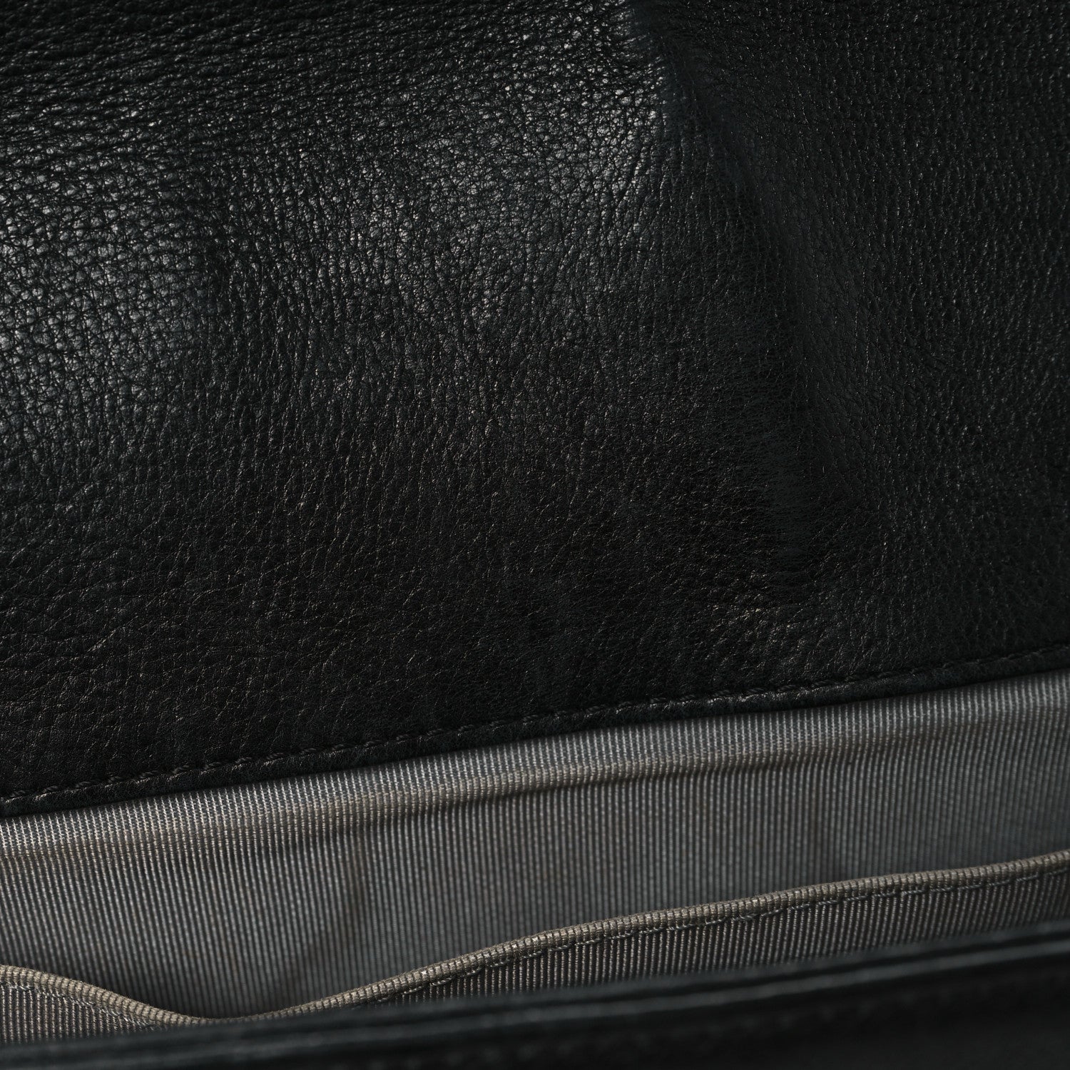 Chanel Calfskin Double Stitch Medium Boy Flap Black 12 of 12
