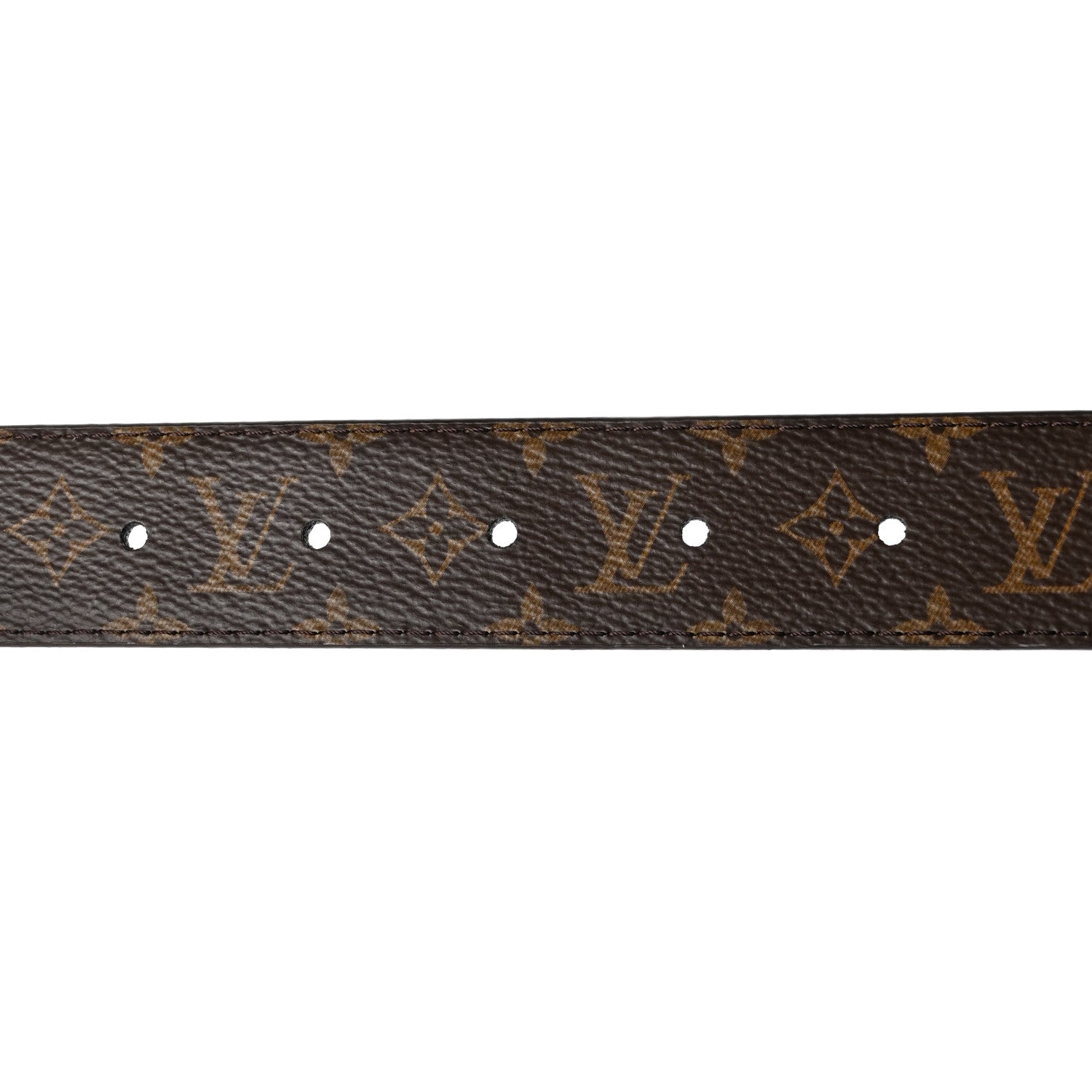 Louis Vuitton Calfskin Monogram 30mm Flowergram Reversible Belt 90