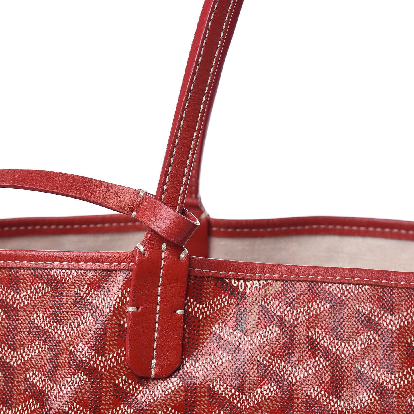 Goyardine Saint Louis PM Red