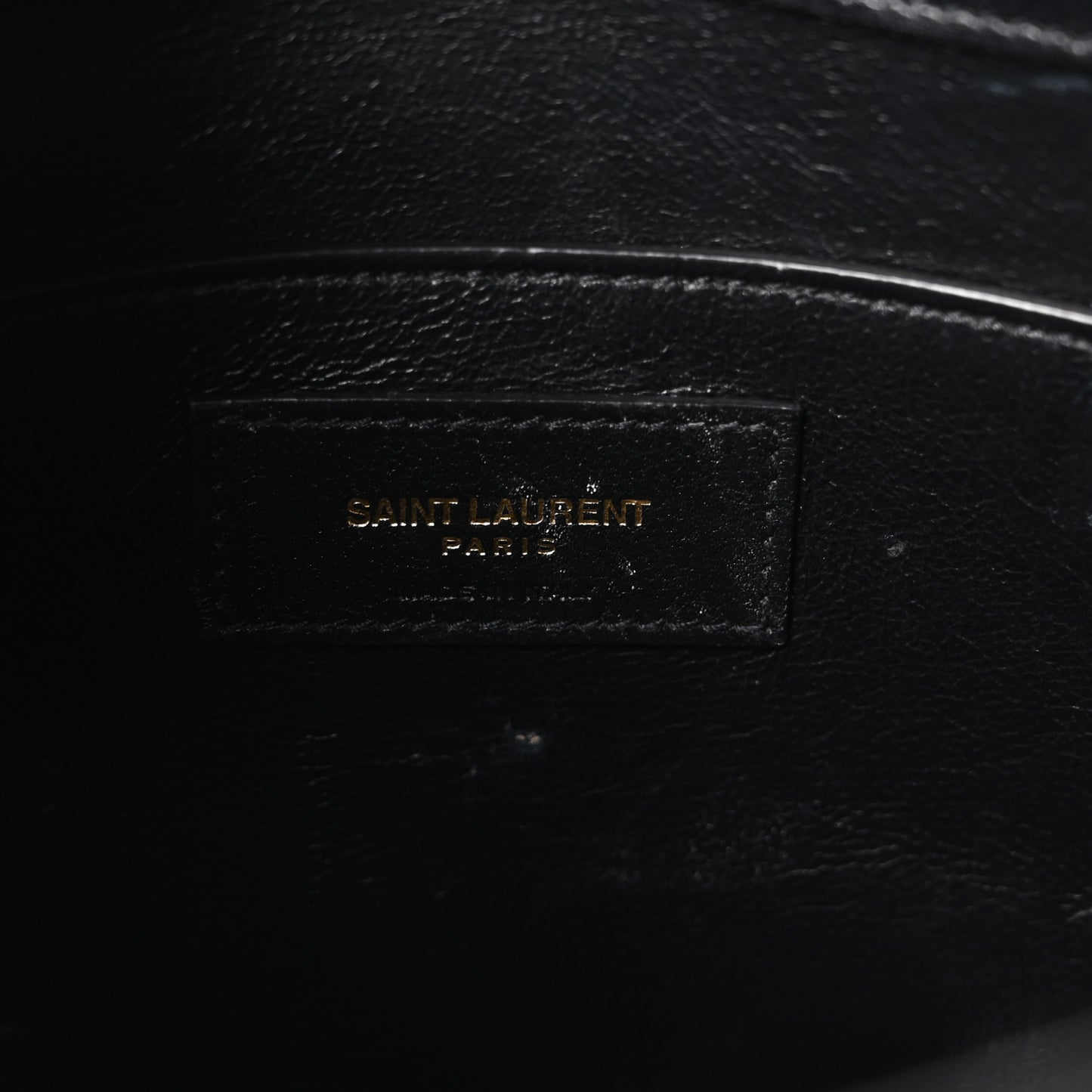 Smooth Calfskin Small Manhattan Shoulder Bag Black