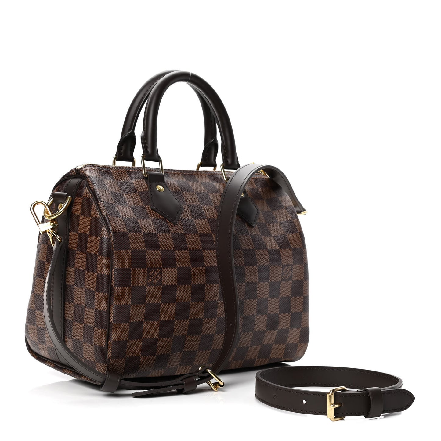 Damier Ebene Speedy Bandouliere 25