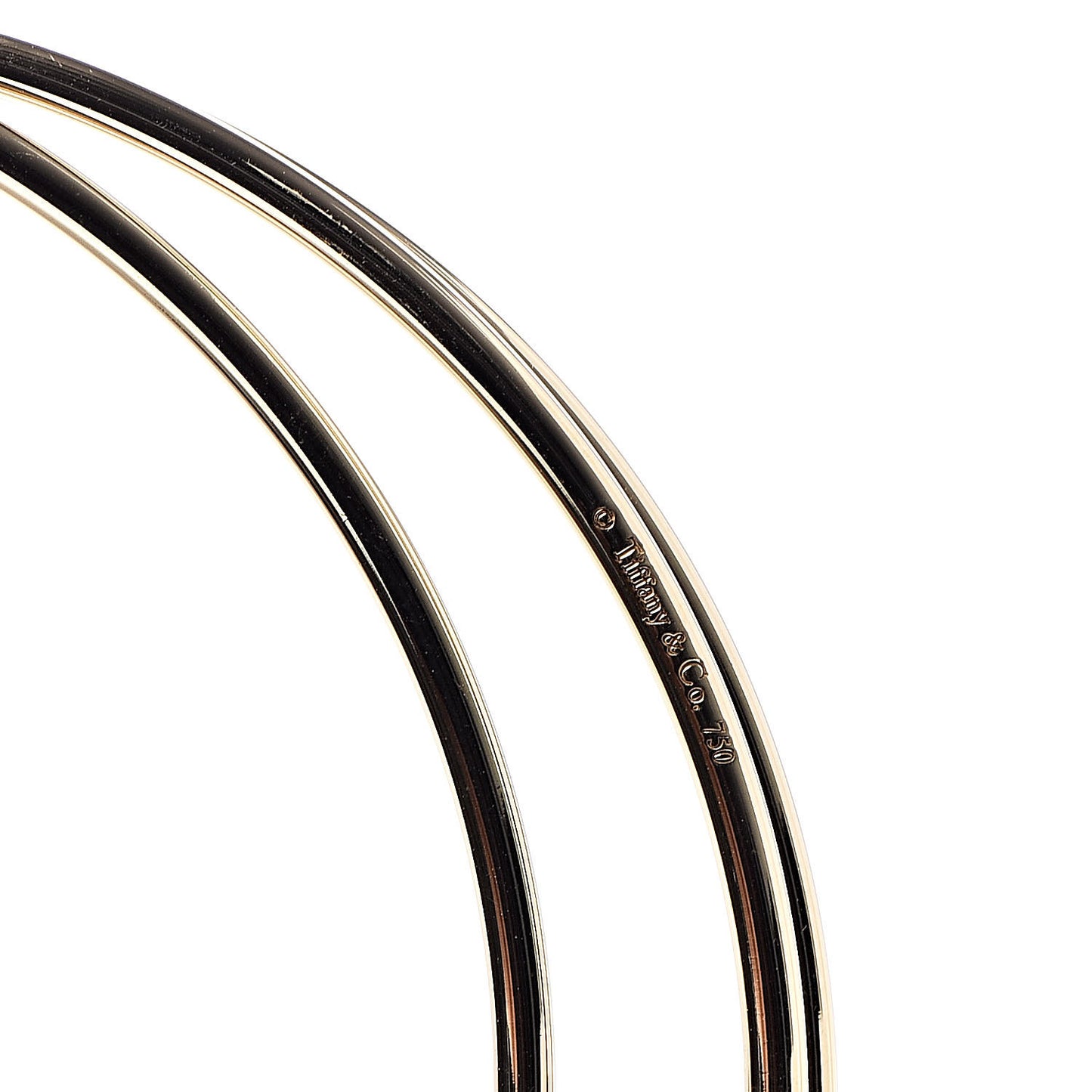 18K Yellow Gold 1837 Triple Bangle Lock Bracelet
