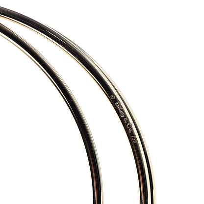 Tiffany 18K Yellow Gold 1837 Triple Bangle Lock Bracelet 5 of 6