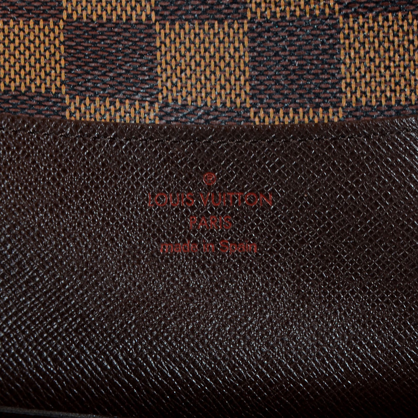 Damier Ebene Emilie Wallet