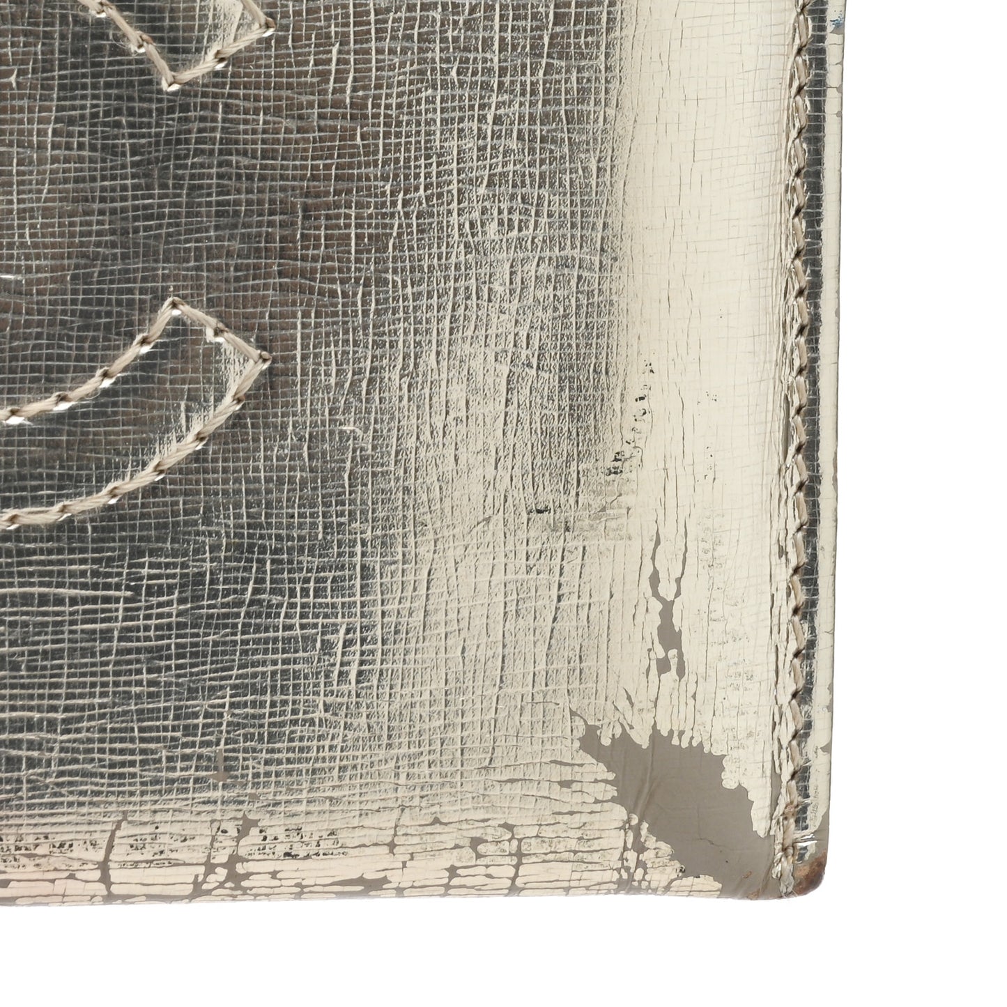 Metallic Calfskin CC Card Holder Gold