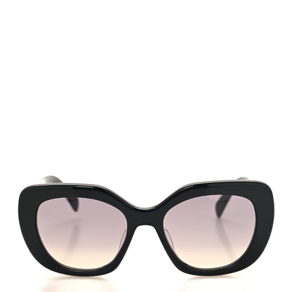 Celine Acetate Triomphe 01 Square Sunglasses CL 40226U Black 2 of 7