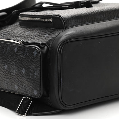 MCM Visetos Brandenburg Backpack Black 8 of 11