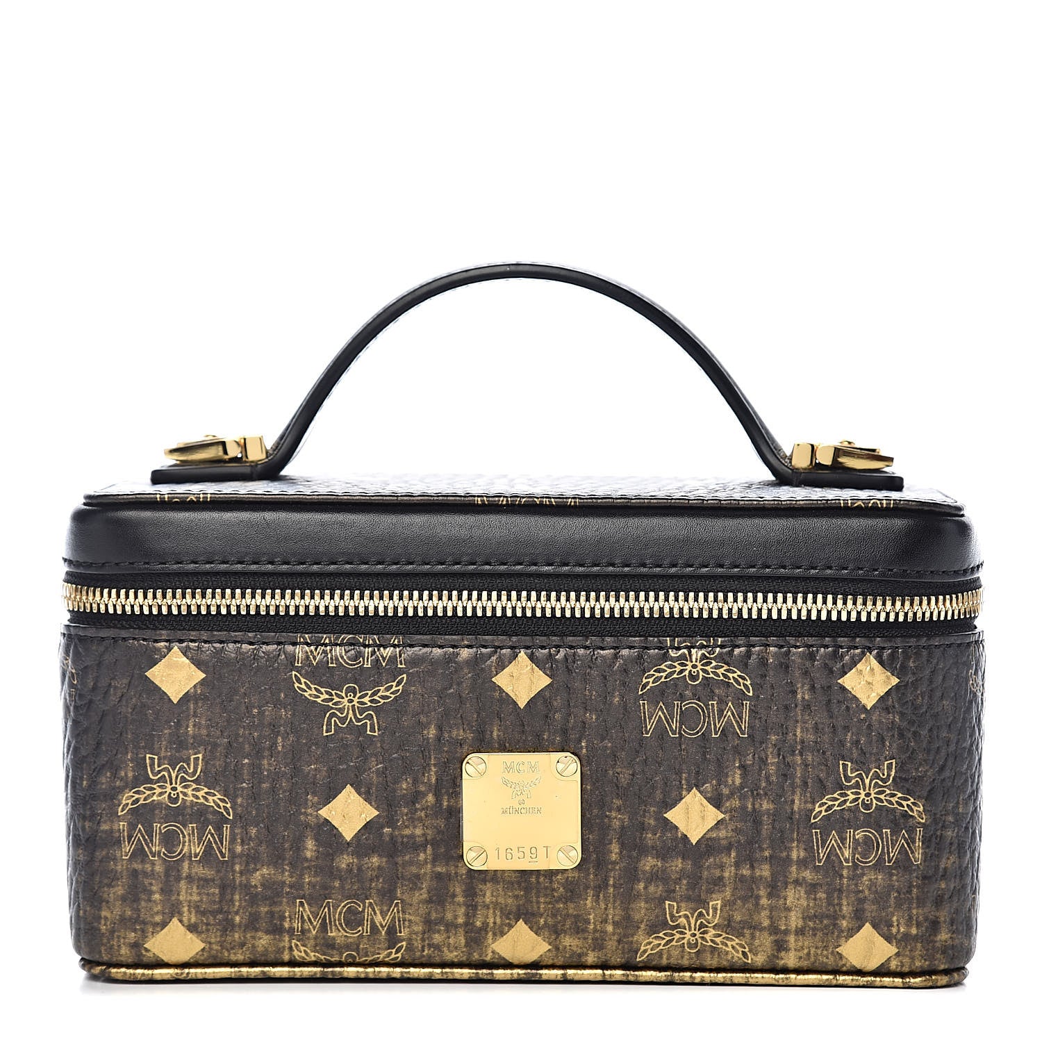 MCM Gradation Visetos Rockstar Vanity Case Black 1 of 9