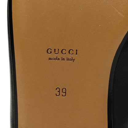 Gucci Calfskin Womens Princetown Slippers 39 Black 7 of 11