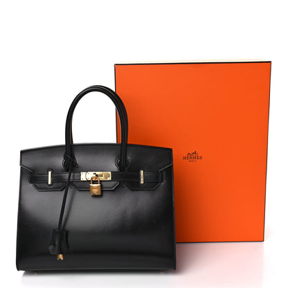 Hermes Box Birkin Sellier 30 Black 10 of 10