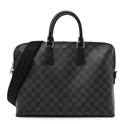 Louis Vuitton Damier Graphite Porte-Documents Jour 1 of 8