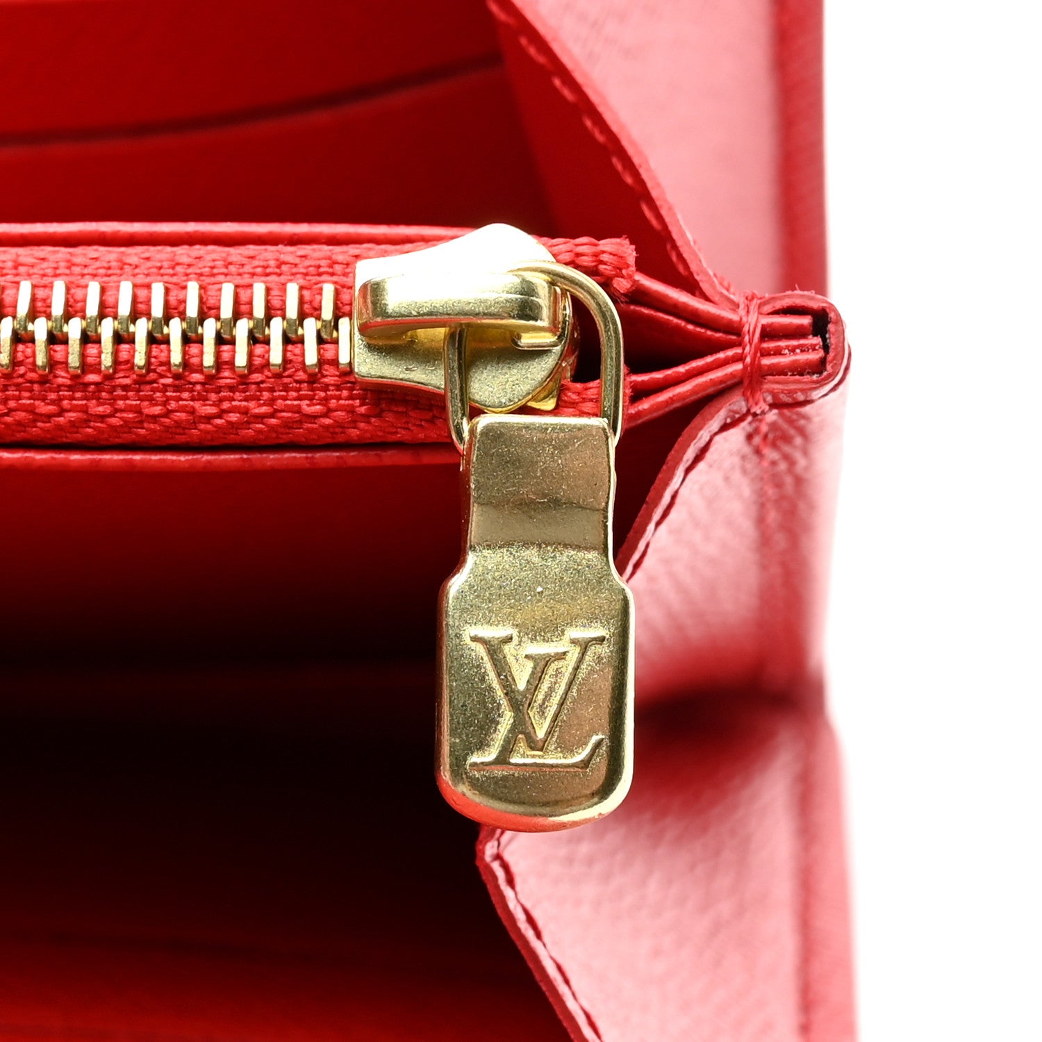 Louis Vuitton Monogram Sarah Wallet NM Coquelicot 8 of 11