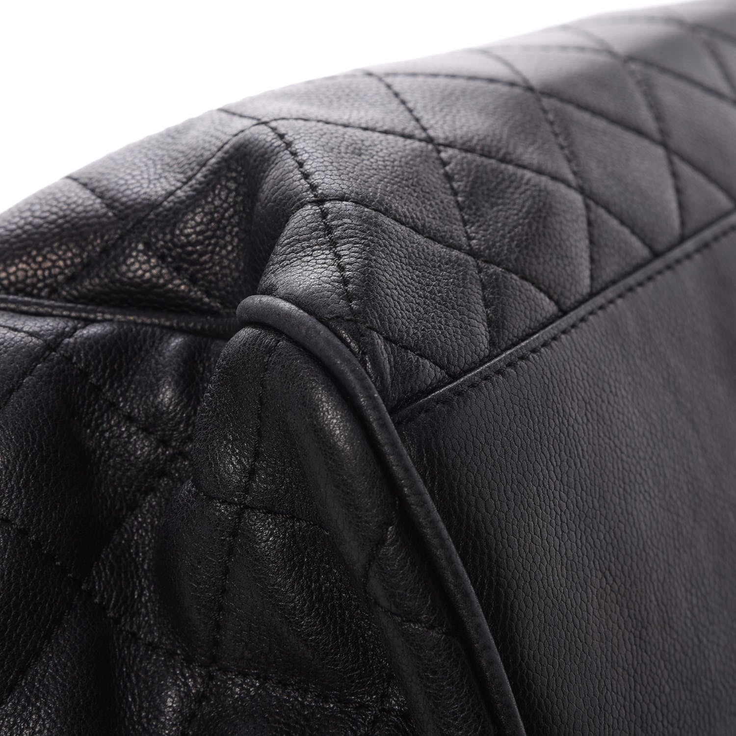 Chanel Caviar Quilted Timeless Accordion Flap Black 10 of 12