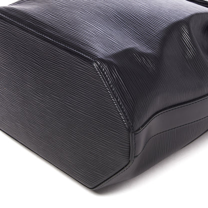 Louis Vuitton Epi Sac D'Epaule GM Black 4 of 7