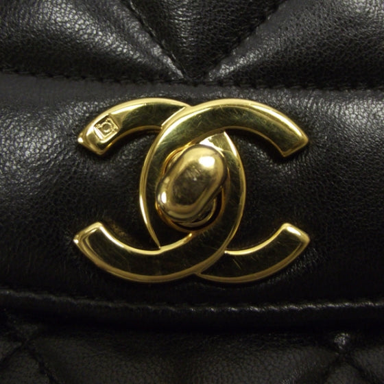 Chanel Lambskin Quilted Flap Black GHW 13 of 13