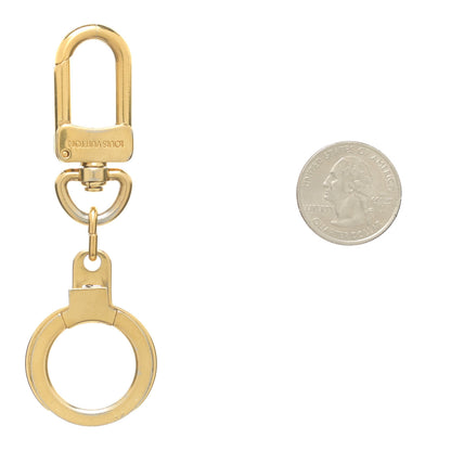 Louis Vuitton Pochette Extender Key Ring Gold 2 of 3