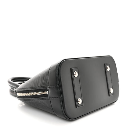 Louis Vuitton LOUIS VUITTON Epi Alma BB Black 4 of 9