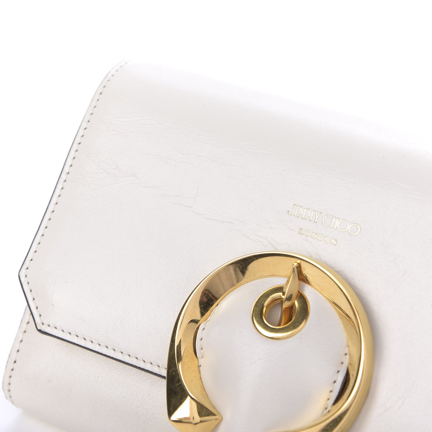 Calfskin Mini Madeline Wallet On Chain Latte